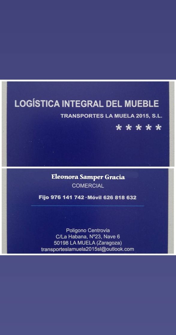 Fashion Logística Integral del mueble | Transportes La Muela 2015 sl