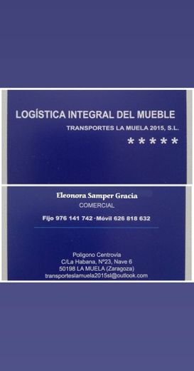 Logística Integral del mueble | Transportes La Muela 2015 sl