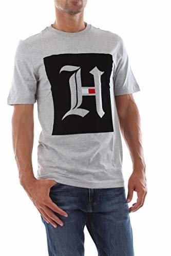 Tommy Hilfiger T-Shirt UOMO Lewis Hamilton Black Box Logo tee MW0MW11474.118