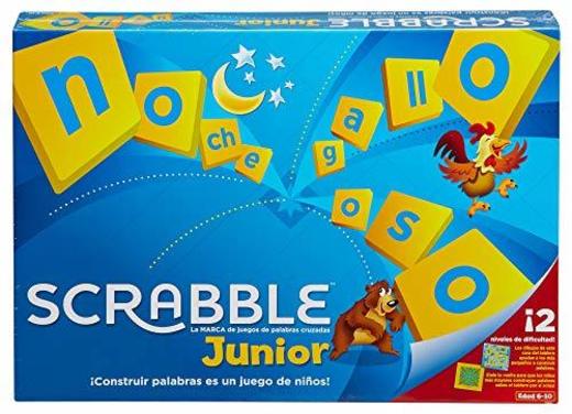 Mattel Games - Scrabble Junior, Juegos de Mesa para Niños