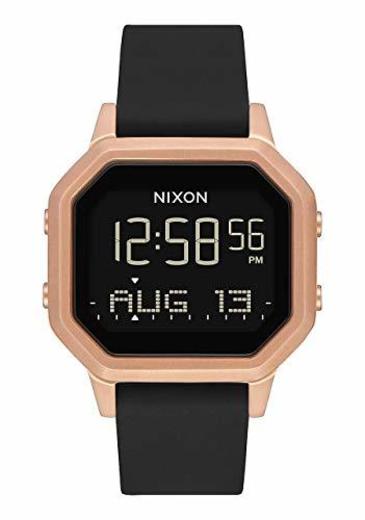 Nixon Reloj Mujer de Digital con Correa en Silicona A1211 1098-00