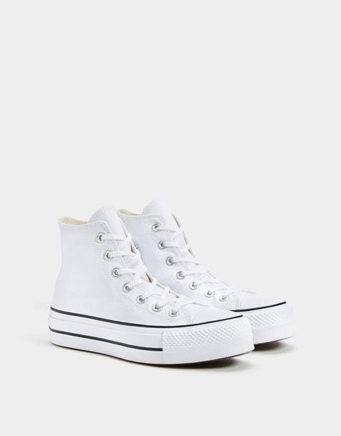 Moda botines plataforma converse 