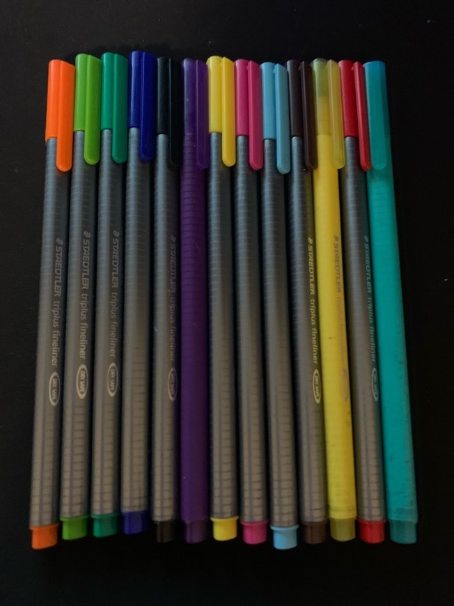 Product Caneta Triplus Staedtler Fineliner Cores 10+3Un