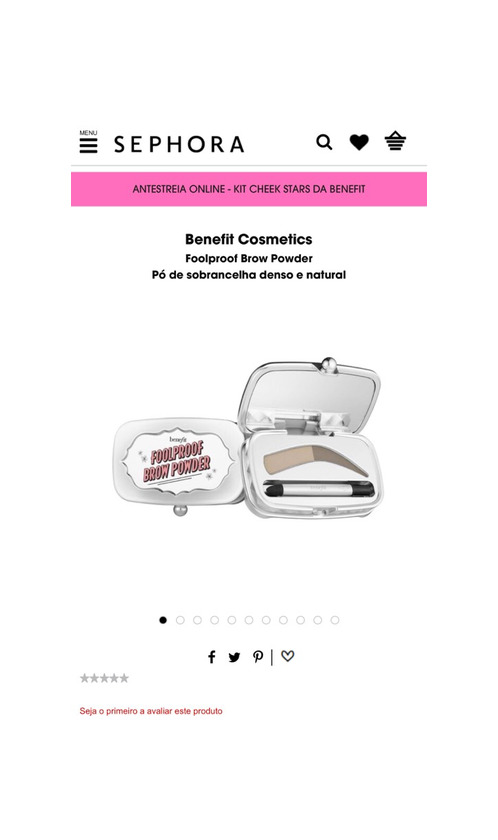 Product Brow powder