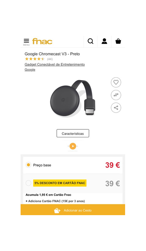 Producto Google Chromecast