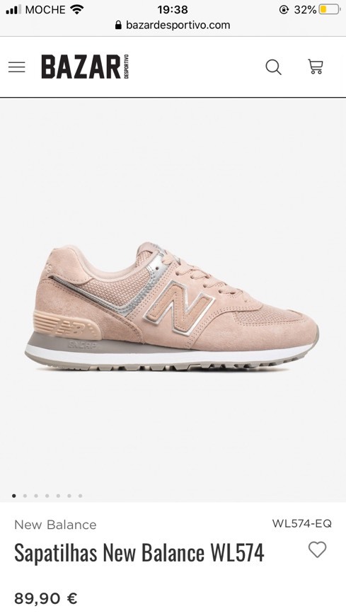 Fashion New balance rosa bebé