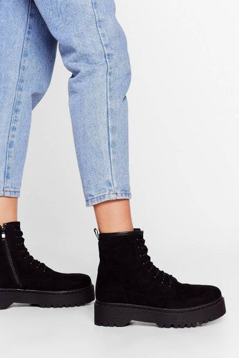 Nasty Gal Suede Boots