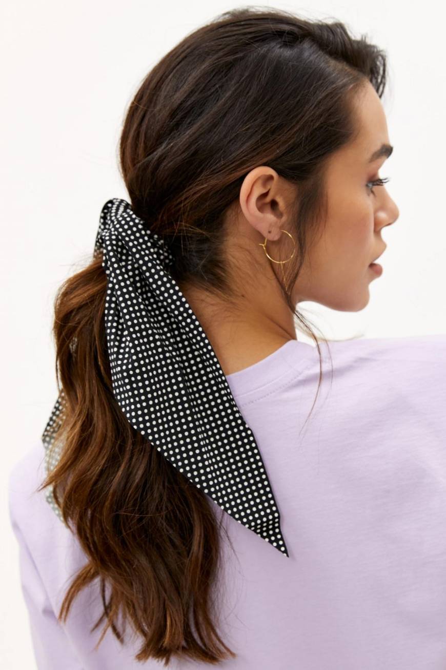 Product Loavies Black Dots Scrunchie