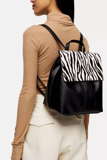 TopShop Zebra Backpack