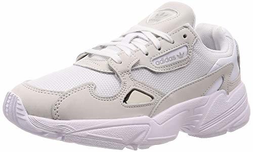 Fashion Adidas Falcon W, Zapatillas de Deporte para Mujer, Blanco