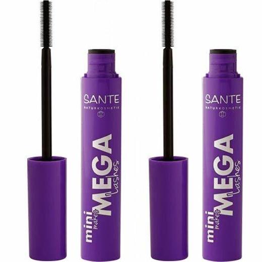 Sante Mini makes Mega Lashes 01 black 2x8 ml