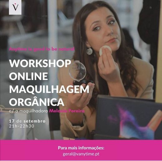 Workshop Maquilhagem bio