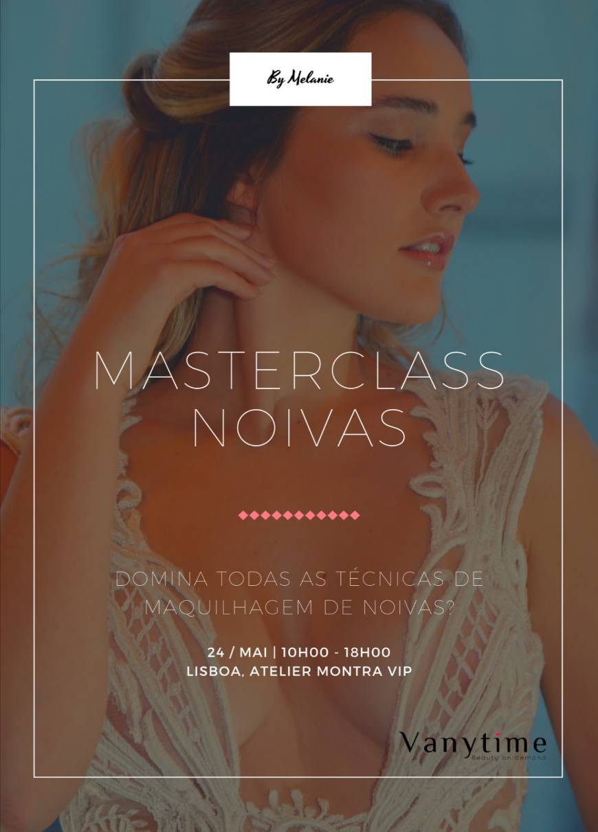 Moda Masterclass de maquilhagem de noivas