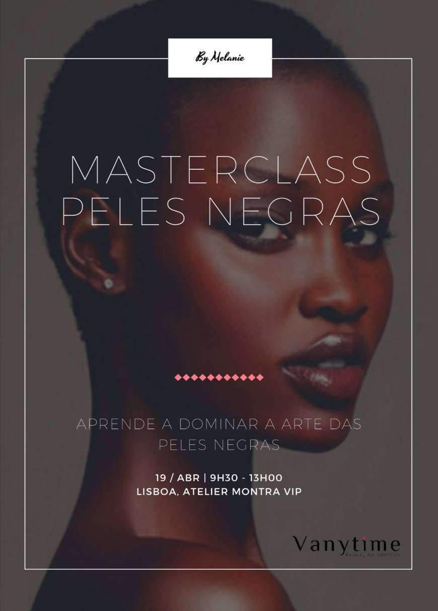 Moda Masterclass maquilhagem de peles negras