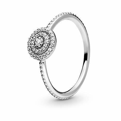 Fashion Pandora Radiant Elegance Silver Size 4.5 Ring 190986CZ-48