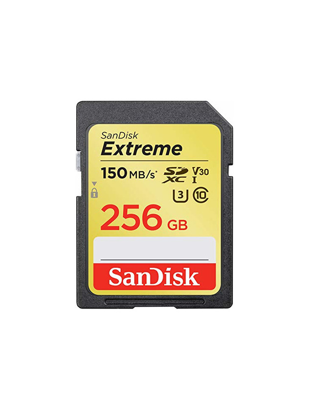 Product SanDisk Extreme - Tarjeta de Memoria SD UHS-I