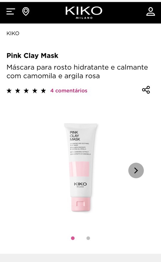 Producto Máscara hidratação 