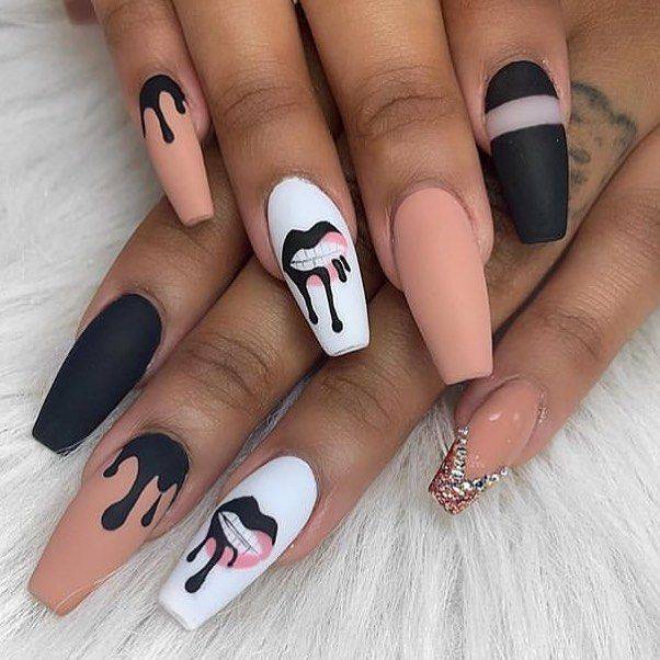 Moda Cute nails 