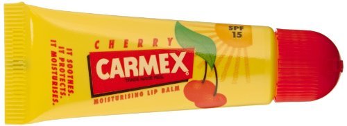 Belleza Carmex cereza Lip Balm Tube, 12-pack