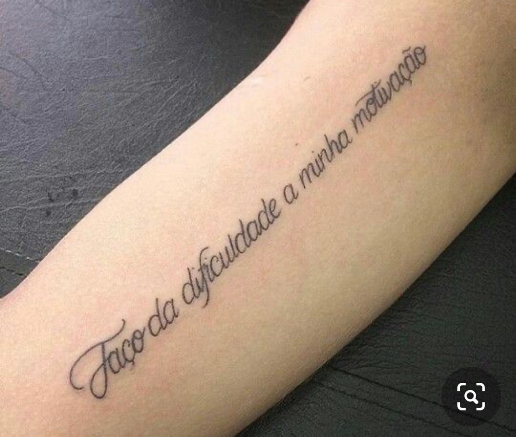 Moda Tatuagens escritas