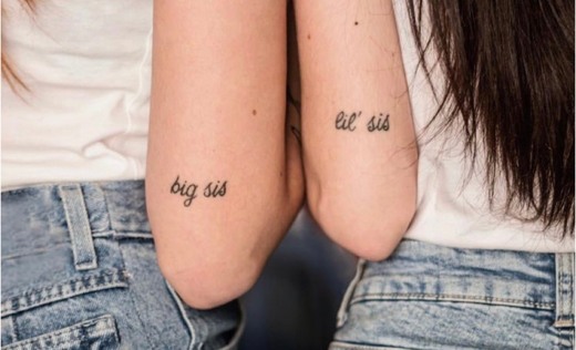 Tatuagens de irmãs 