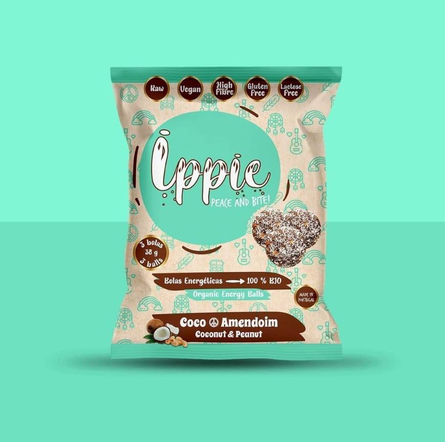 Bolas Energéticas Coco e Amendoim Ippie