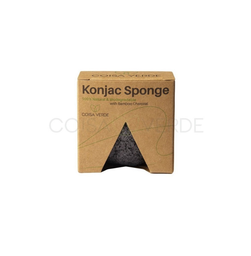 Products Esponja de Konjac vegana para rosto e corpo 