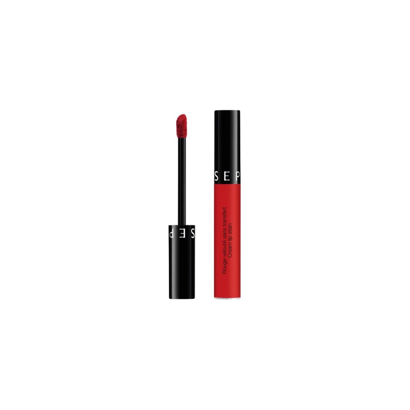 Products Batom líquido mate Sephora| Cream Lip Stain 01- Always Red