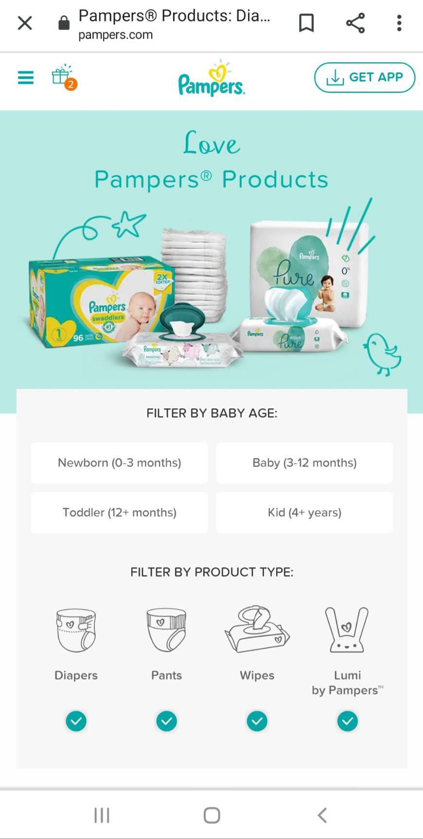 Fashion Diapers, Baby Care, and Parenting Information | Pampers US