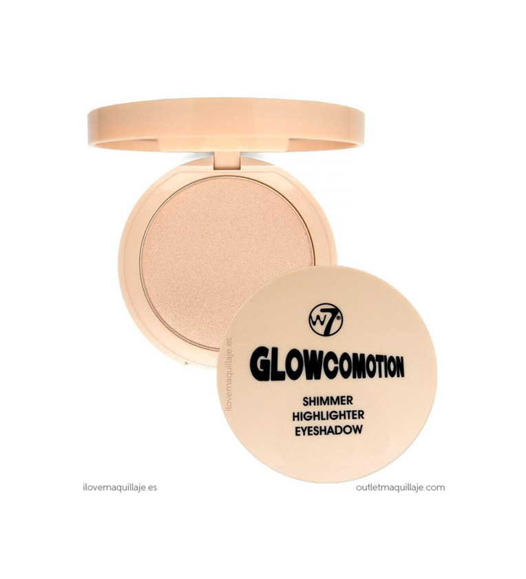 W7-Glowcomotion iluminador en polvo-dorado