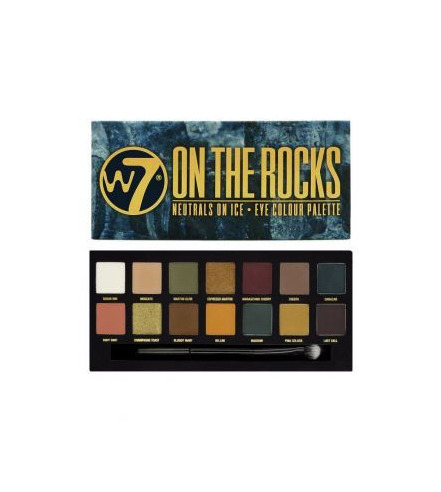 On The Rocks Paleta de Sombras W7 