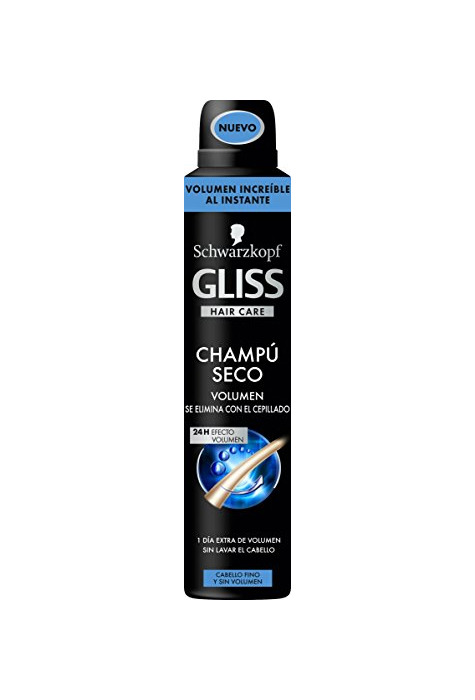 Belleza Schwarzkopf Gliss Champú Capilar Seco y Volumen