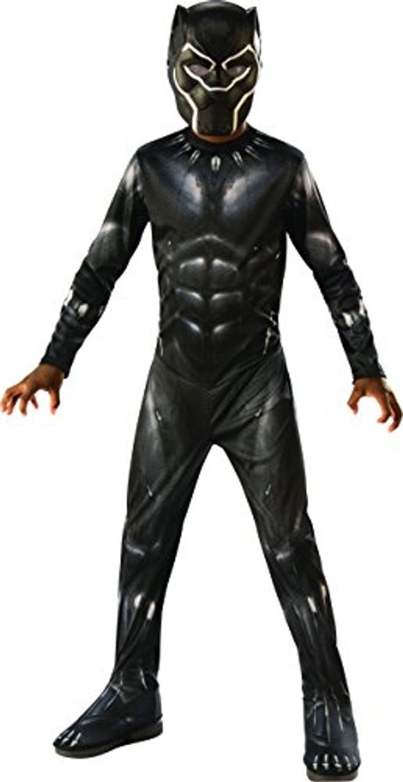 Producto Rubies 641046-M Avengers - Disfraz de Pantera Negra para niños, Black Panther,