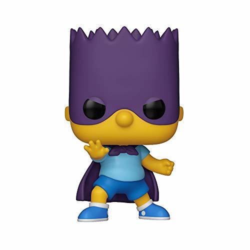 Juego Funko Pop Animation: Simpsons-Bart-Bartman Figura Coleccionable, Multicolor, One-Size