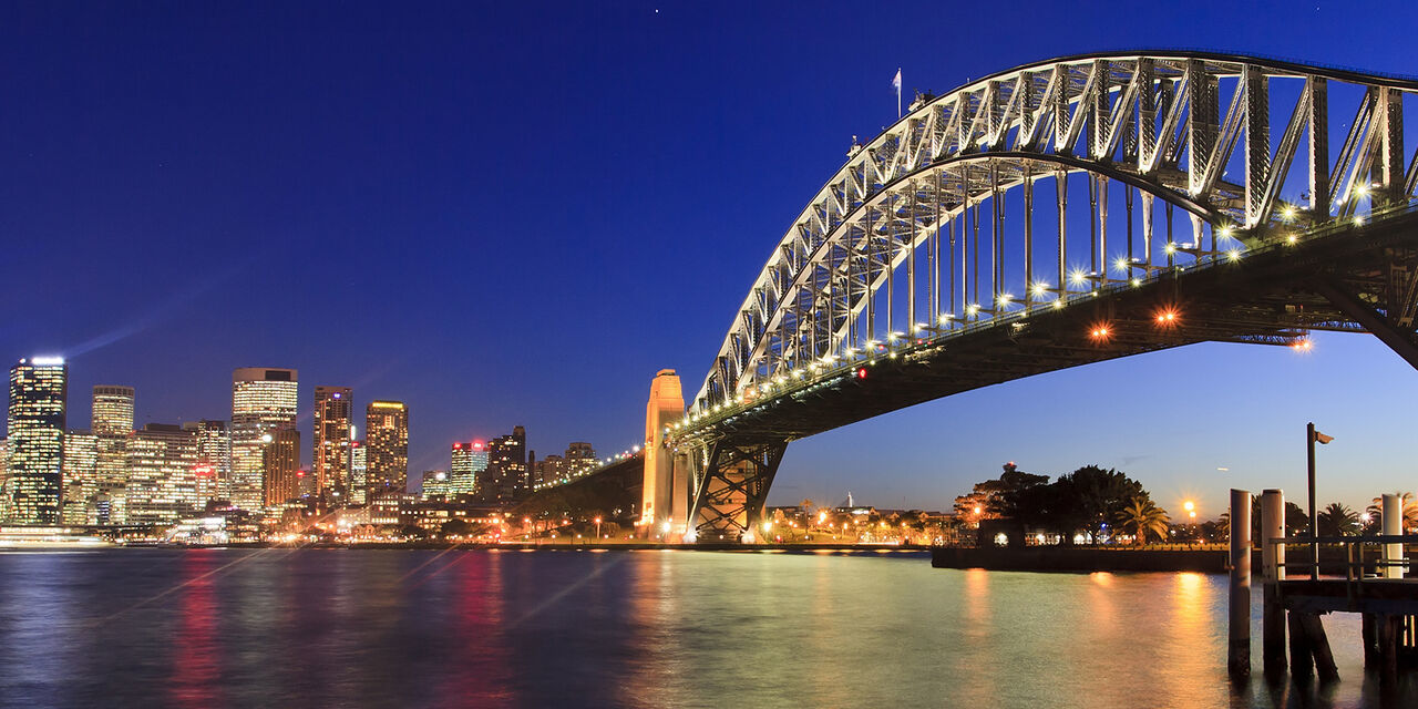 Lugar Harbour Bridge