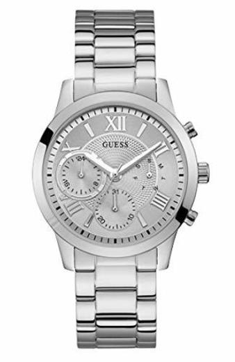 Guess Reloj analogico para Mujer de Cuarzo con Correa en Acero Inoxidable