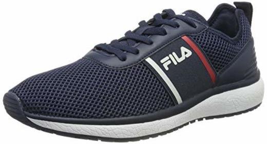 Fila Men Sport&Style Controll II Low, Zapatillas Altas para Hombre, Azul