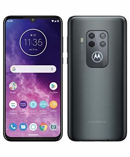 Electronic Motorola One Zoom con Alexa Hands-Free (Pantalla 6,4" FHD+, Sistema de 4