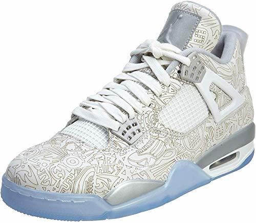 Nike Air Jordan 4 Retro Laser, Zapatillas de Deporte Exterior para Hombre,