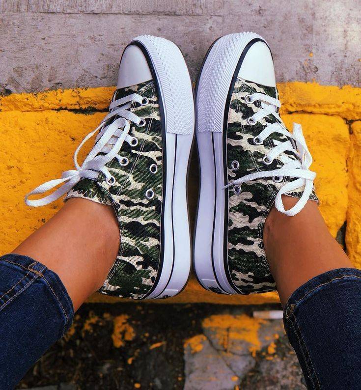 Social All Star Green Camo