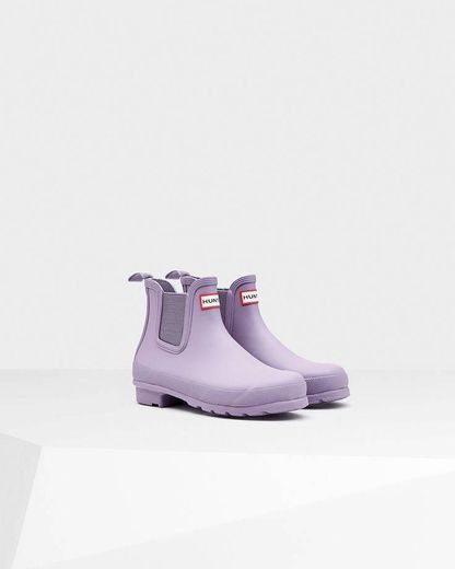 Hunter Purple Boots