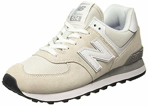 Fashion New Balance 574 Mujer Zapatillas Blanco