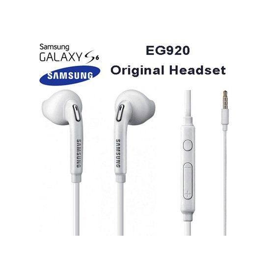 Electronics TPC© Auriculares Manos Libres Original Samsung EO-EG920LW para Galaxy S6