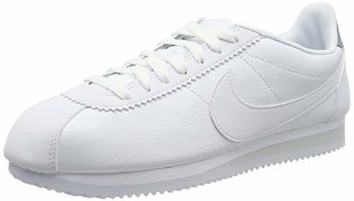 Social Nike Classic Cortez Leather, Zapatillas de Running para Hombre, Blanco