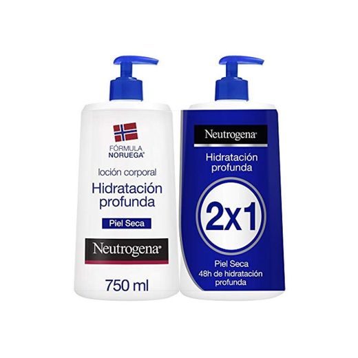 Neutrogena Loción Corporal Hidratación Profunda - Pack de 2 x 750 ml