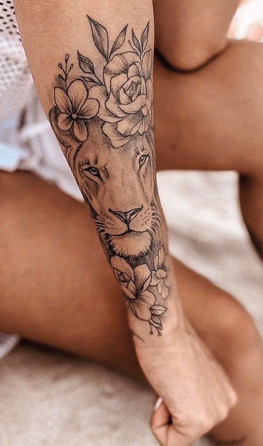 Moda Tatuagem meio braço