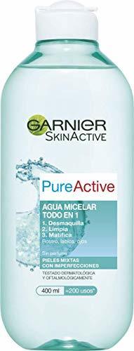 Belleza Garnier Skin Active - Pure Active Mat Control Agua Micelar