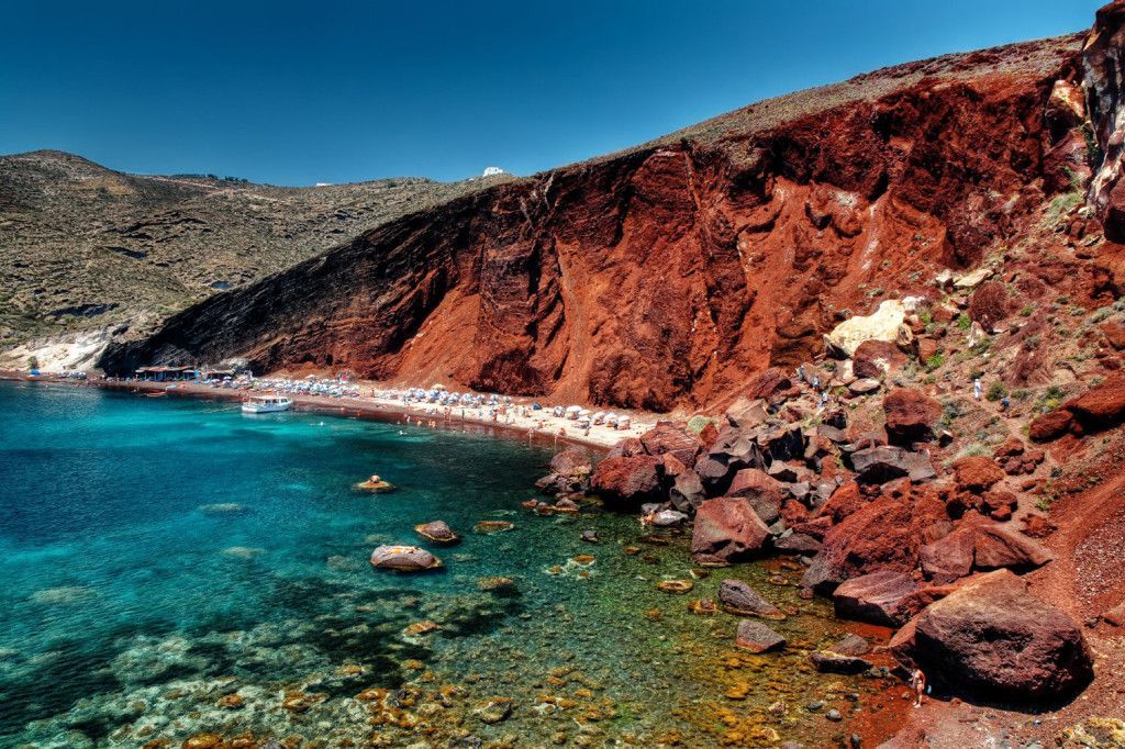 Red beach