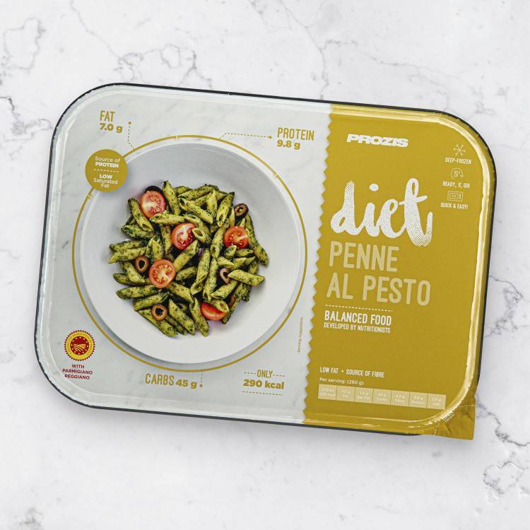 Social Prozis Diet Penne al Pesto