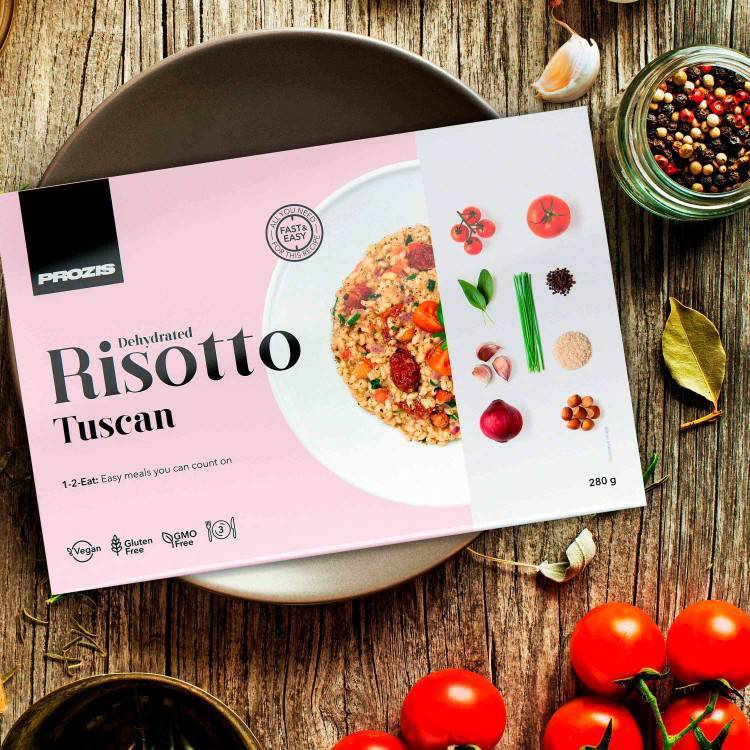 Product Prozis Dehydrated Risotto Tuscan 